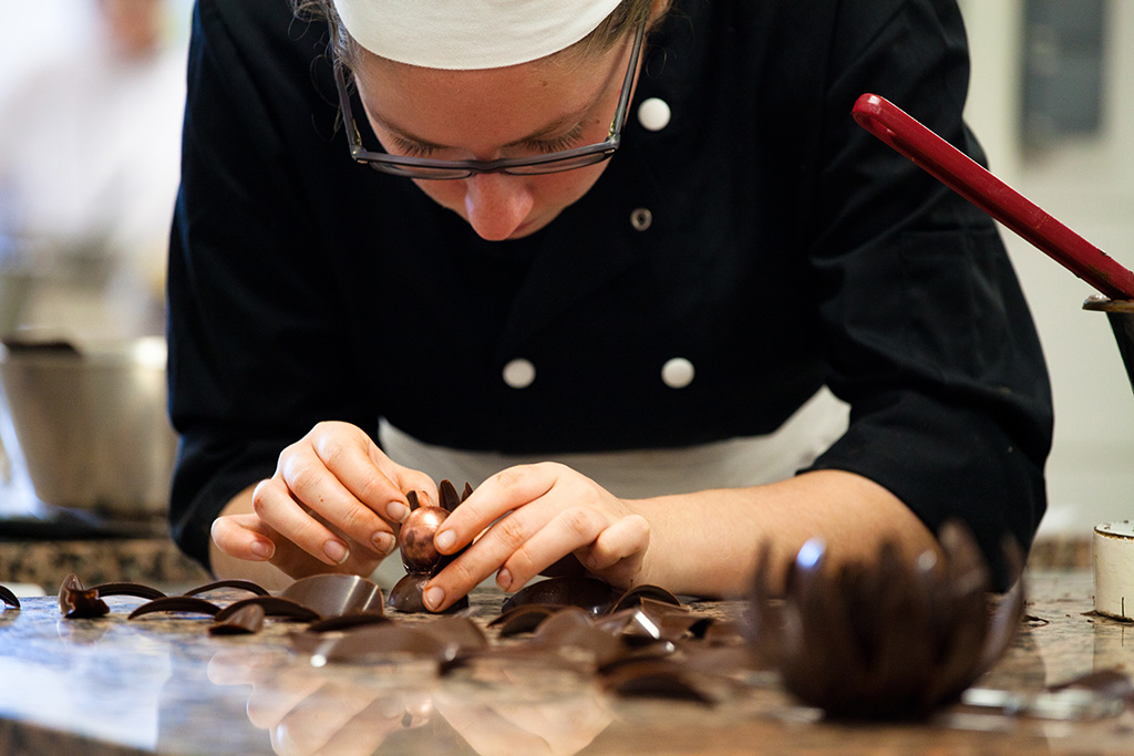 Les formations de perfectionnement de chocolatier de l’école Valrhona